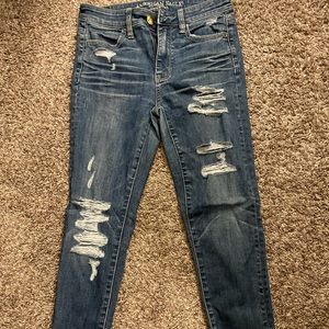 American Eagle Short Skinny Jeans